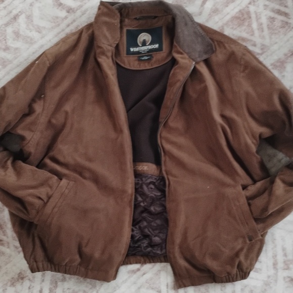 Weatherproof Other - Weatherproof Vintage Quality Men's Xxl Brown Bomber Jacket
